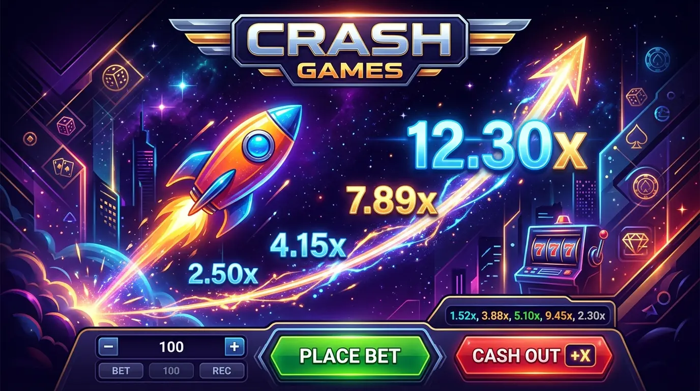 Crash games Trickz casino